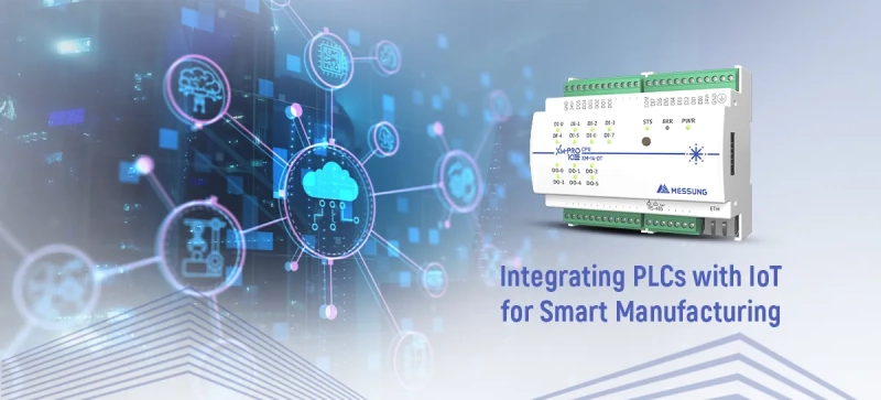 Integrating PLCs with IoT for Smart Manufacturing