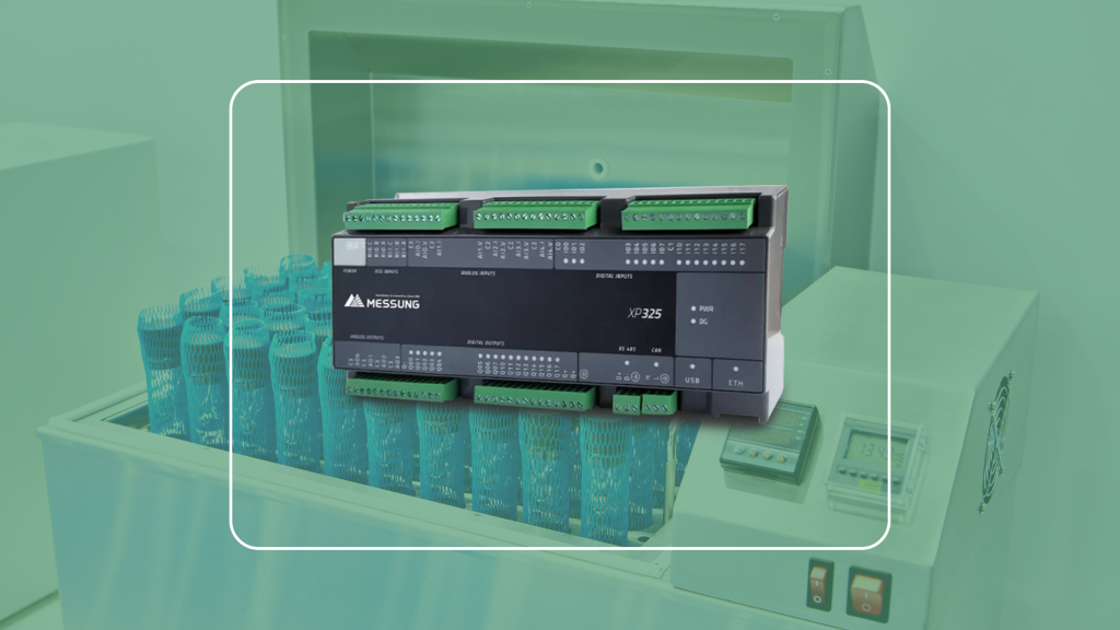 Industrial PLC automating corrosion test cycle in a salt spray chamber