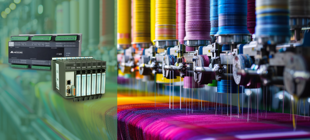 PLC-based yarn steaming machine automation