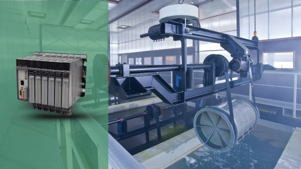 NX-ERA JET PLC system used in coating plant automation