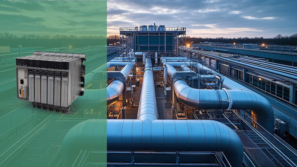 AHU sensors including temperature, humidity, CO2, and pressure sensors