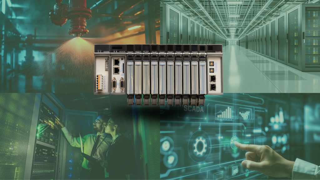 Smart automation flow of data centre systems with NX-ERA Premium PLC