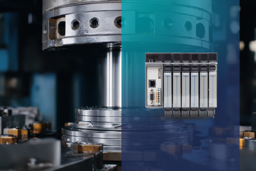 Coordinated multi-actuator hydraulic system controlled by NX-ERA Jet PLC