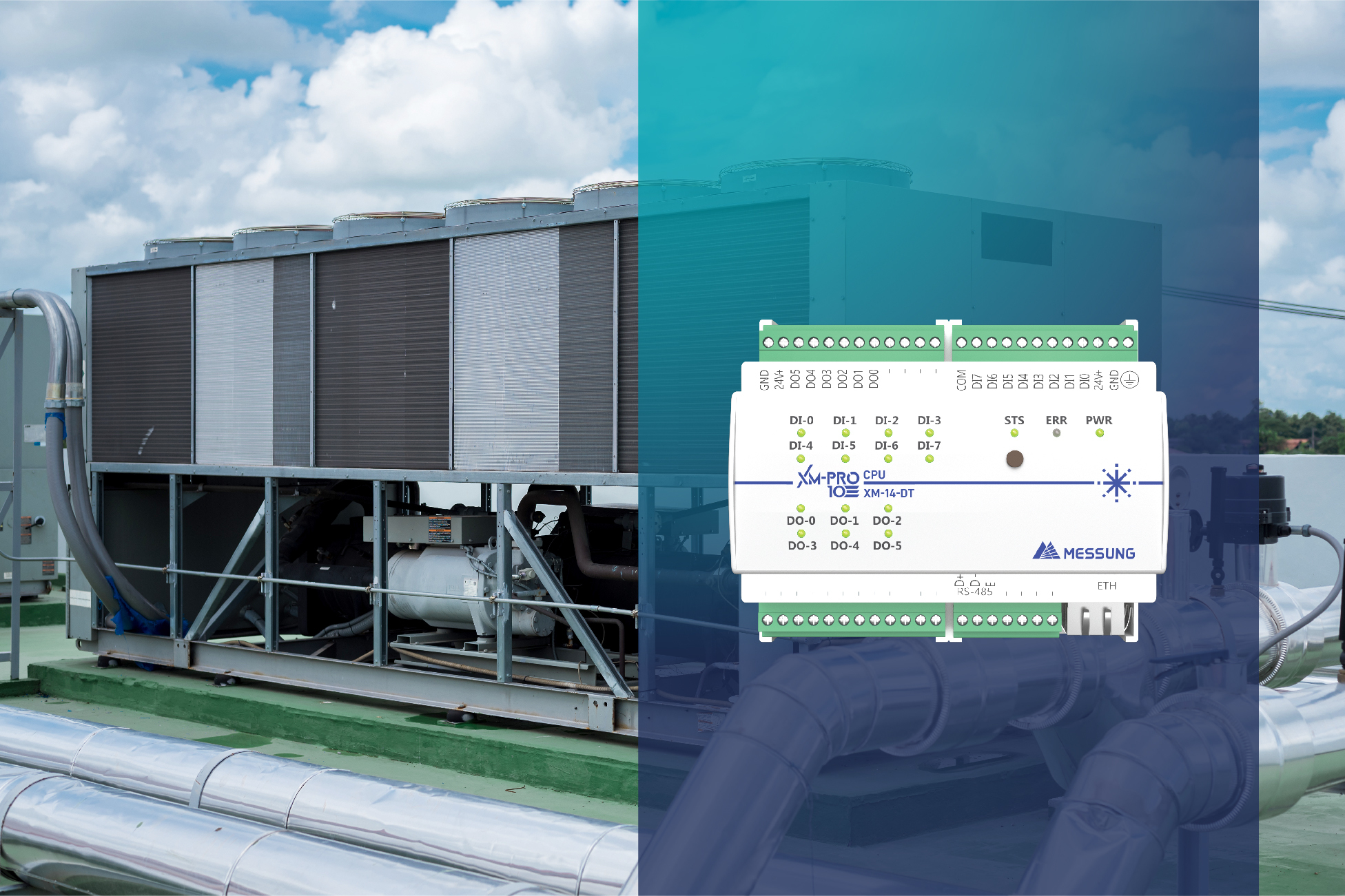 Industrial Water Chiller with Advanced PLC Control