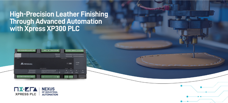Xpress XP300 PLC used in leather pressing machines