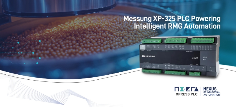 Messung XP-325 PLC Powering Intelligent RMG Automation