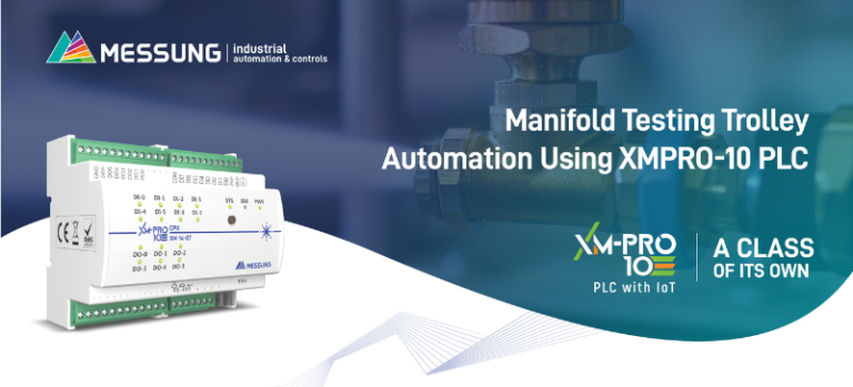 Manifold Testing Trolley Automation Using XMPRO-10 PLC