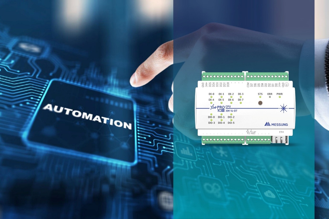 XM-PRO PLC controller for industrial automation systems