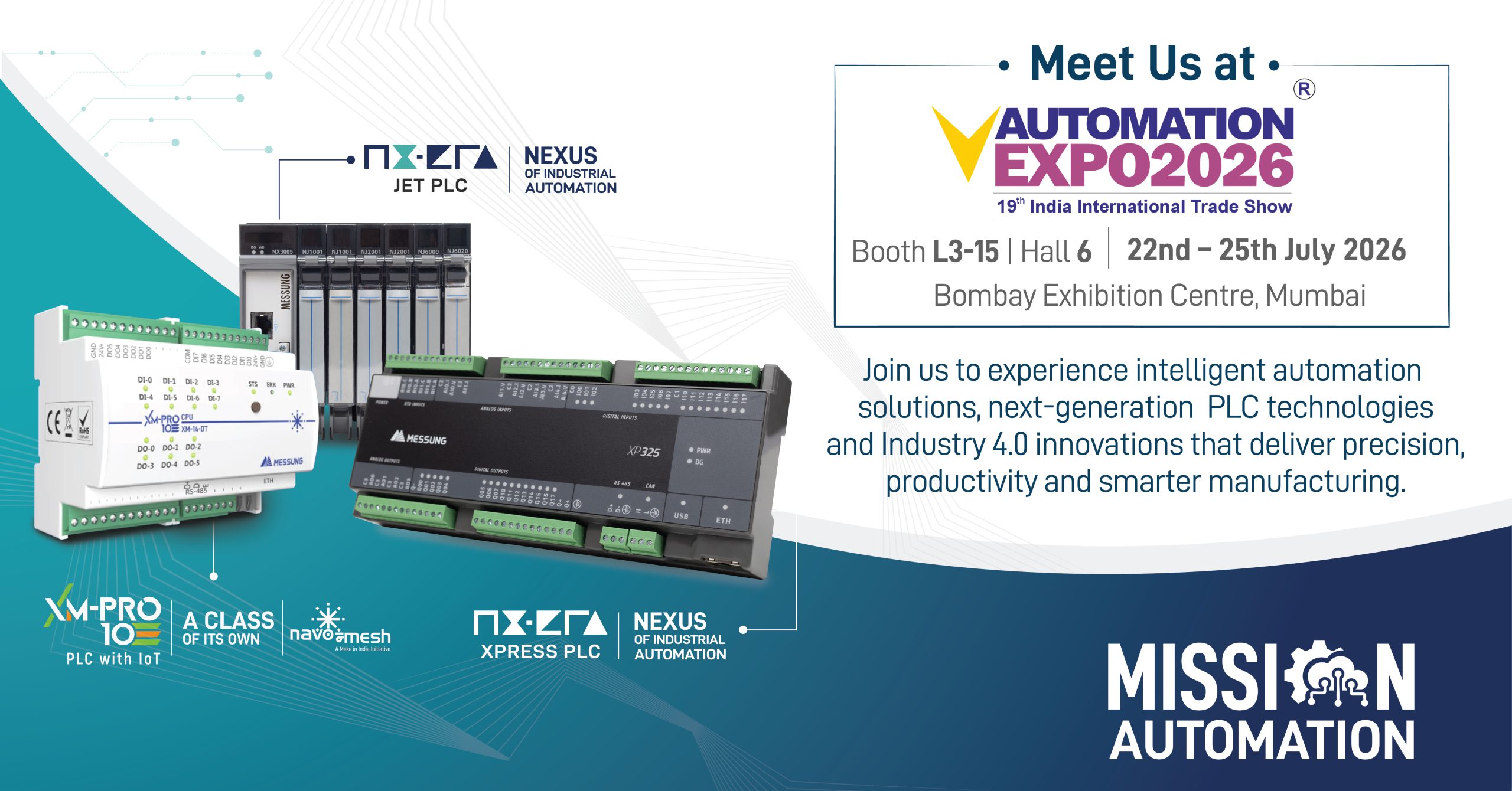 Messung Automation at Automation Expo 2026 Mumbai