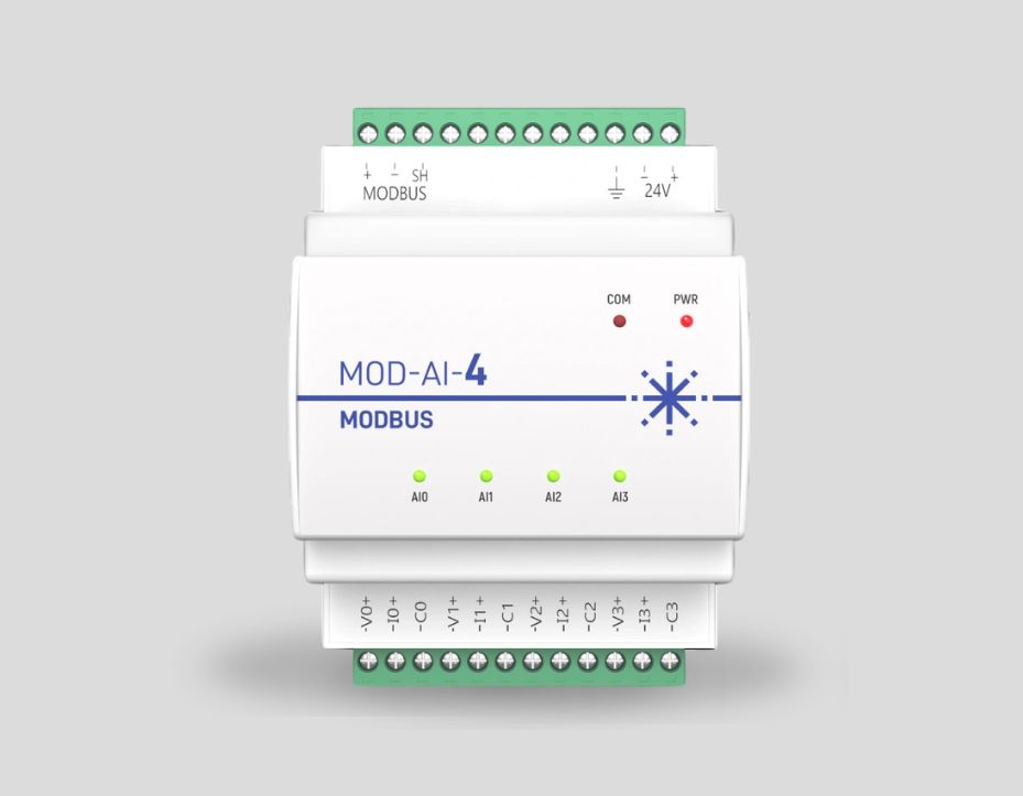 Messung MOD-AI-4 Modbus analog input module.1